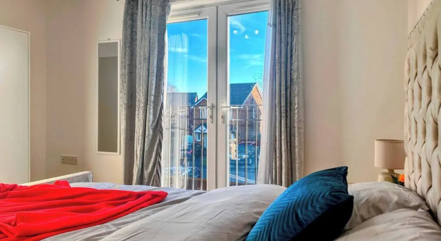 Contractor-friendly 2BR Gem Wi-fi & Free Parking, จอง อพาร์ทเมนท์ วอร์ริงตัน Cheshire