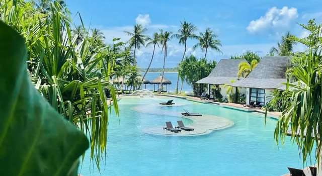 Двухместный номер Standard с балконом и с красивым видом из окна Siargao Bleu Resort And Spa