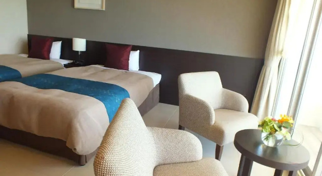 Номер Standard с видом на море Hotel Hamahigashima Resort