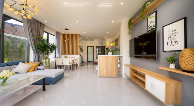 Кровать в общем номере с балконом Luu Gia Homestay Hoi An - Hostel