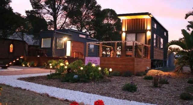 Pink Lake Tiny House - Peony, Reserva ahora Casa o chalet Lochiel 