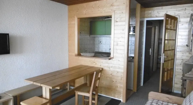 studio cabin on the top of the resort Holiday home 0 agence la cime, Забронировать Курортный отель Курортные отели Овернь-Рона-Альпы, Курортный отель