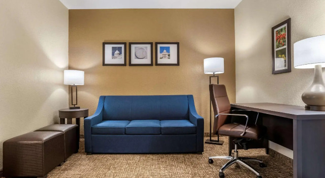 Двухместный люкс Comfort Suites Oxford I-20 exit 188