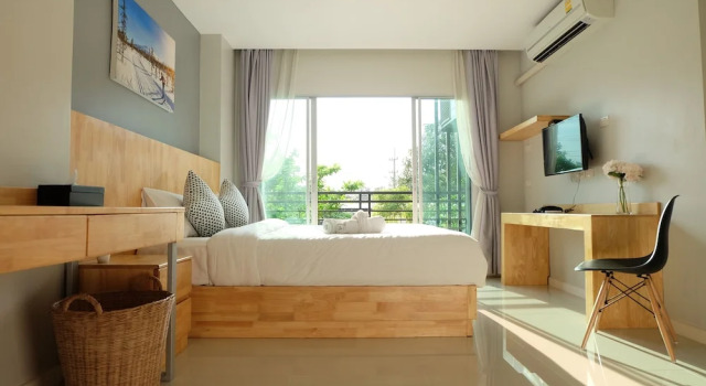 Двухместный номер Standard с балконом Interpark Hotel & Residence, Eastern Seaboard Rayong