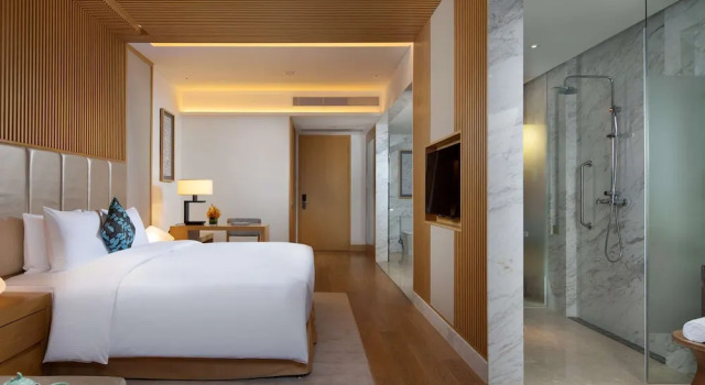 Номер Deluxe с видом на сад Thousand Cranes Sanya Yazhou Bay Int'l Exchange Centre