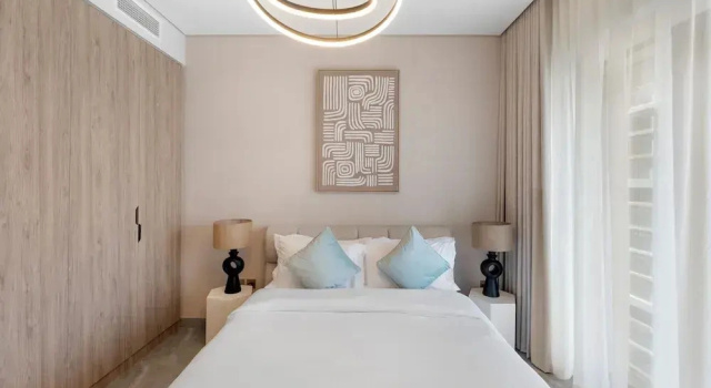 Brand New 2BR Peninsula One & Burj View, Забронировать Апартаменты/квартира Дубай Эмират Дубай, рядом с Деловой район Эмаар-Сквер