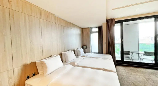 Трёхместный номер Standard с видом на город Wallsun HOTEL