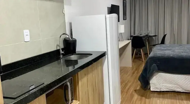 Студия Studio Centro Poços - Tudo a Pe