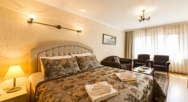 Двухместный номер с видом на море Hotel Ipekyolu