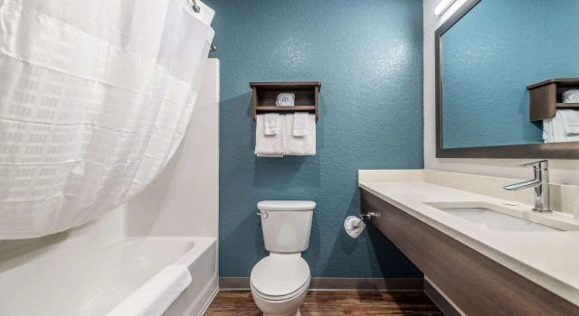 Четырёхместный номер Standard WoodSpring Suites Sanford North I-4 Orlando Area