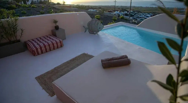Вилла Superior Pink Freud Villas Santorini