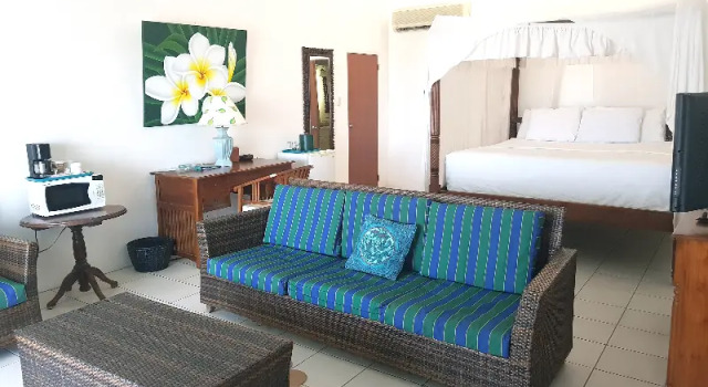 Двухместный люкс Executive с балконом Oualie Beach Resort