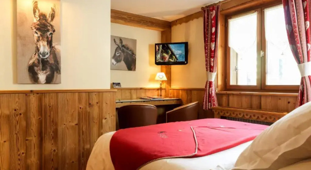 Двухместный номер Standard с видом на горы Auberge du Manoir