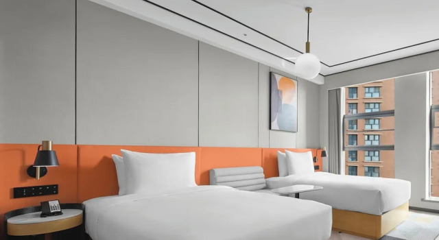 Двухместный номер Standard Hilton Garden Inn Xingtai Xiangdu District