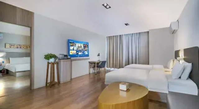 Люкс Hanting Hotel Liaocheng Guanxian Chengxin Plaza