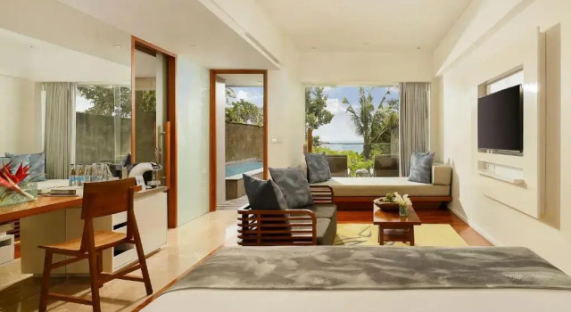 Двухместный люкс Heavenly с видом на океан Отель Maya Sanur Resort & Spa