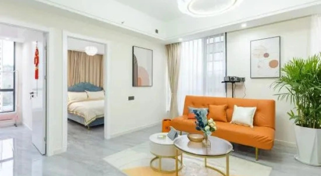 Кровать в общем номере Xuanxuanli Homestay (Yichang Duhui Junbo Branch)
