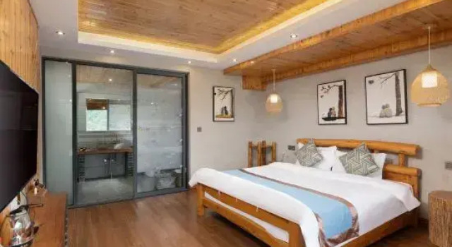 Двухместный люкс Floral Hotel ·Longsheng Longji Yunshu Hotel