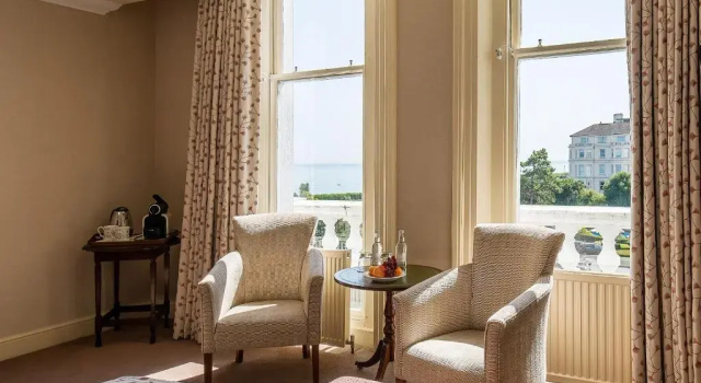 Двухместный номер Deluxe с частичным видом на море The Grand Hotel