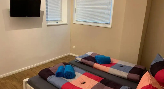 Ferienwohnung Arp Beach House mit Terrasse und Parkplatz