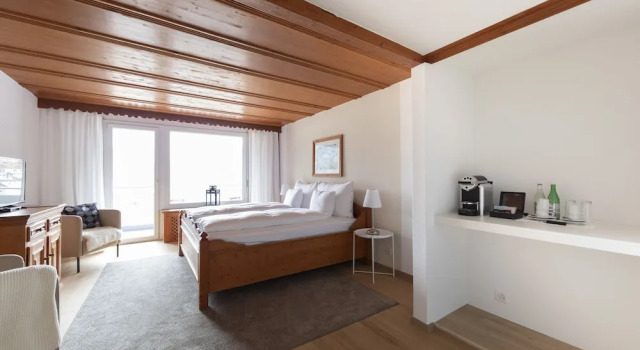 Номер Deluxe с балконом и с красивым видом из окна Eden Hotel und Restaurant
