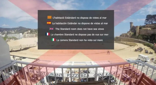 Номер Standard Hostal del Mar