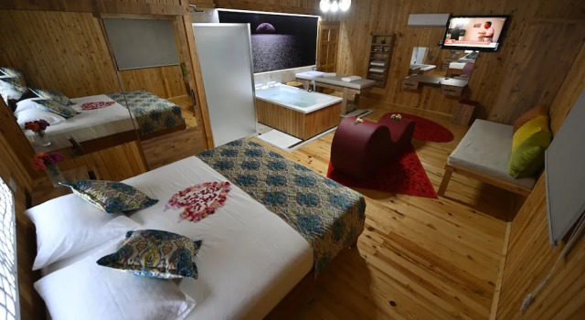 Люкс с частичным видом на море Dufa Apart Bungalow