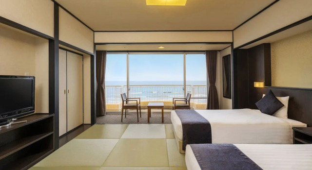 Двухместный номер Standard KAMENOI HOTEL Kujukuri
