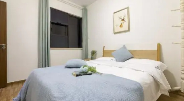 Семейный люкс с 2 комнатами Wenchang Space Exploration Moon Seaview Theme Apartment