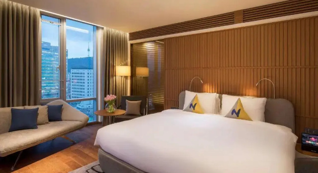 Двухместный люкс Premier Novotel Ambassador Seoul Dongdaemun Hotels & Residences