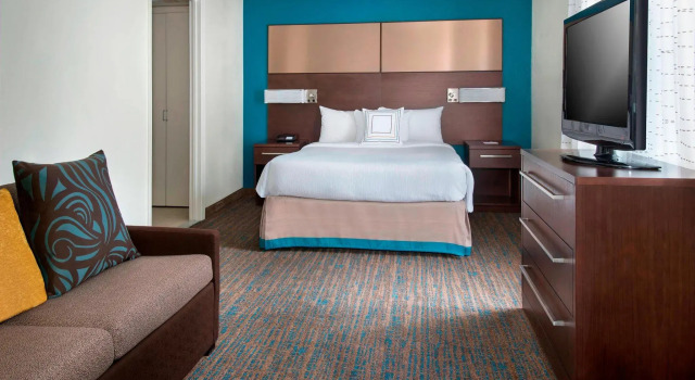 Двухместная студия Цокольный этаж Residence Inn Philadelphia Valley Forge