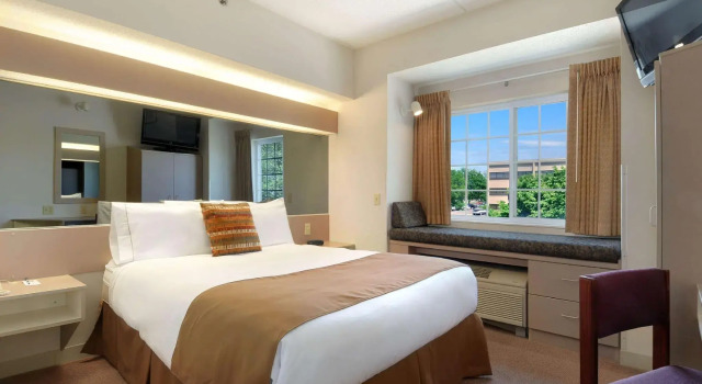Четырёхместный номер Standard Microtel Inn & Suites by Wyndham Bloomington MSP Airport