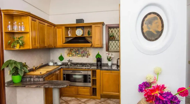 Апартаменты с 2 комнатами с видом на море Villa Antica Macina