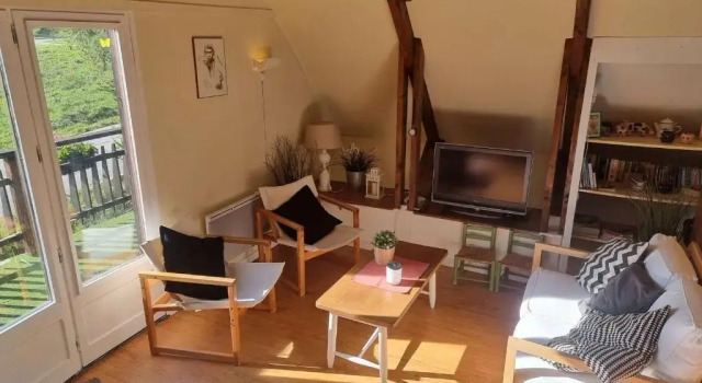 Chalet lumineux à Saint-Michel-de-Chaillol, 7 pers, balcon sud - FR-1-393-148, Забронировать Шале Виллы Овернь-Рона-Альпы, Вилла