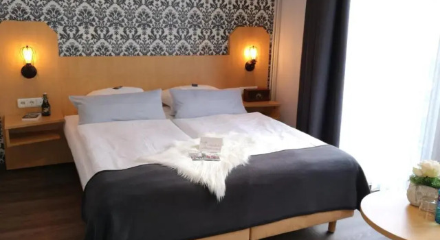 Одноместный номер Standard с балконом Hotel am Kurpark- Sauna kostenfrei inklusive