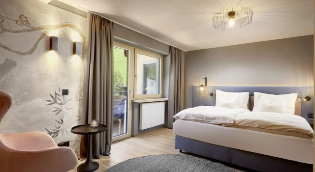 Двухместный номер Comfort с балконом и с видом на горы Adler Inn Tyrol Mountain Resort SUPERIOR