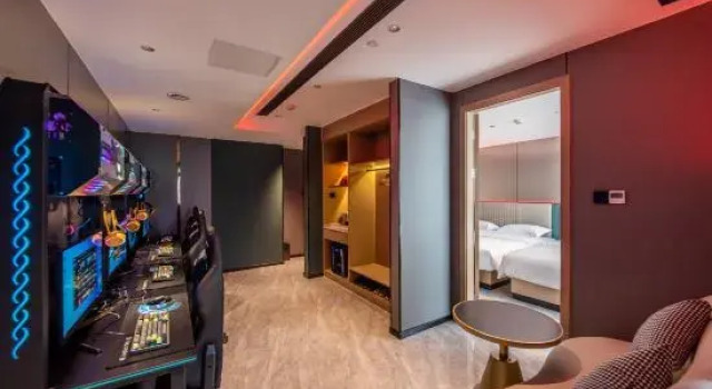 Кровать в общем номере Changsha Shizhi E-sports Hotel (Hunan University of Technology Metro Station Branch)