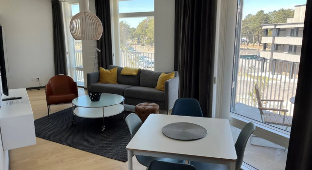 Двухместные апартаменты с частичным видом на море ÅhusBrygga Apartment Hotel