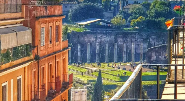 DrsRome - Romans Ruins Colosseum, Забронировать Отель Отели Рима с завтраком, рядом с Больница Сан-Джованни, Завтраки