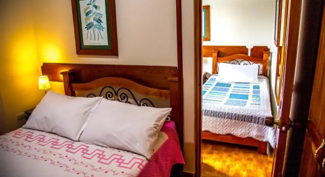 Семейный номер Standard с балконом и с красивым видом из окна Hotel Camino Nacional Salento