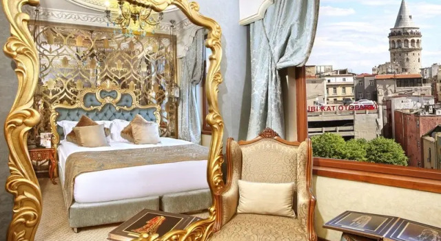 Двухместный номер Deluxe с видом на город Daru Sultan Hotels Galata