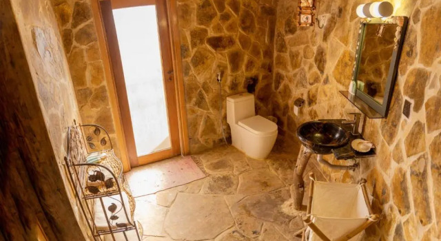 Двухместное бунгало с видом на океан Souly Ecolodge Salalah