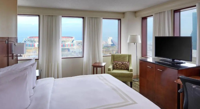 Двухместный номер Standard с видом на город Cleveland Marriott Downtown at Key Tower
