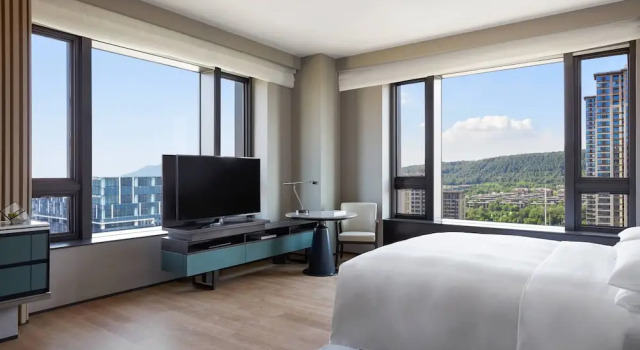 Двухместный номер Guest с видом на город Wuhan Marriott Hotel Optics Valley