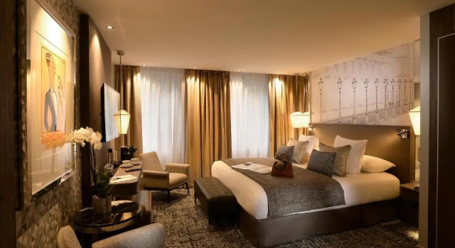 Двухместный номер Deluxe Hotel La Lanterne & Spa By Timhotel