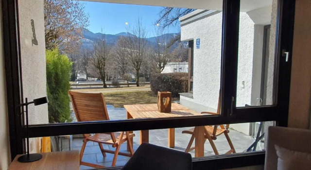 Бунгало Bungalow mit Terrasse im alpinen Stil