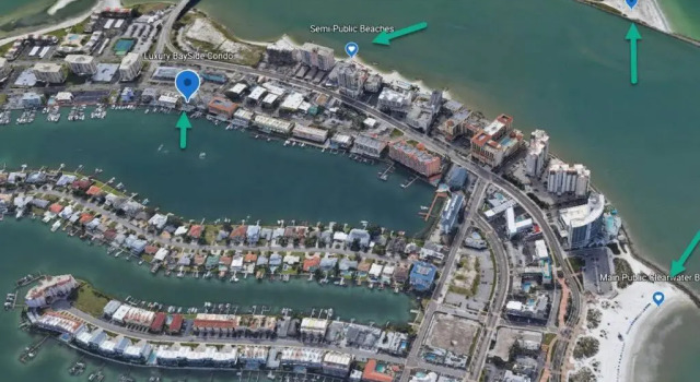 Апартаменты Waterfront -3BR - 2Kings -Pool Balcony - Beach