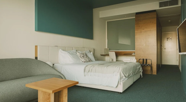 Superior Třílůžkový pokoj a výhledem na moře Hotel Split