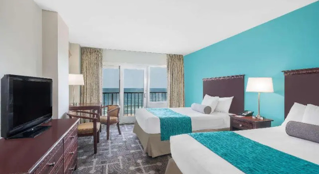 Номер Standard oceanfront Howard Johnson by Wyndham Ocean City Oceanfront