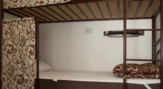 Кровать в общем номере The Hostel